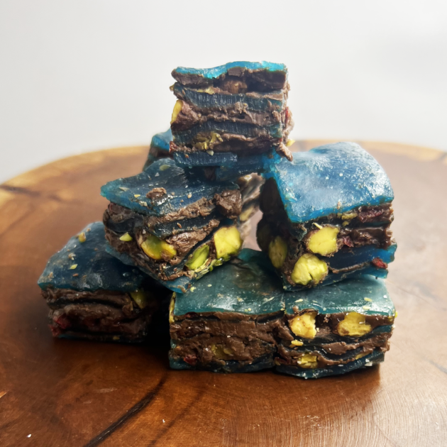Halqoom Nutella and Pistachios