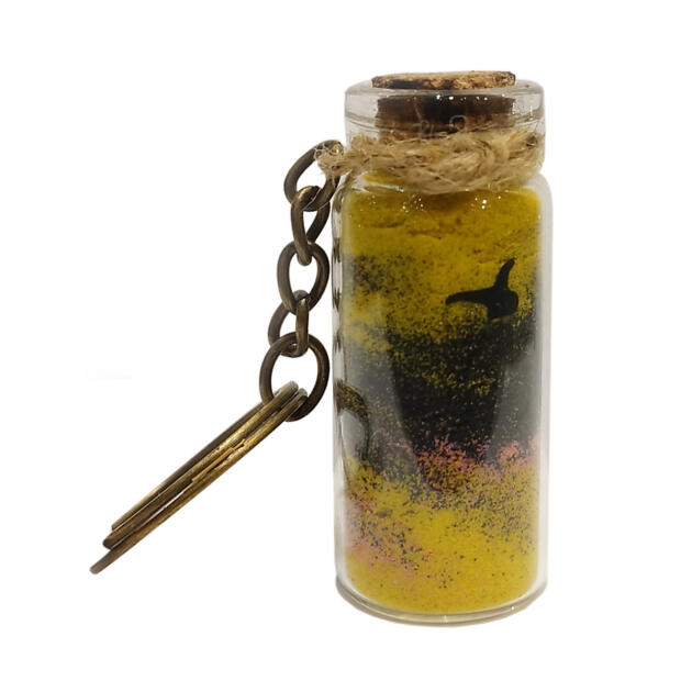 Sand Art Keychain (Bottle Shape)